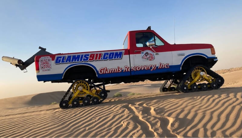 Truck with Tracks